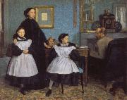 Edgar Degas The Belleli Family oil on canvas